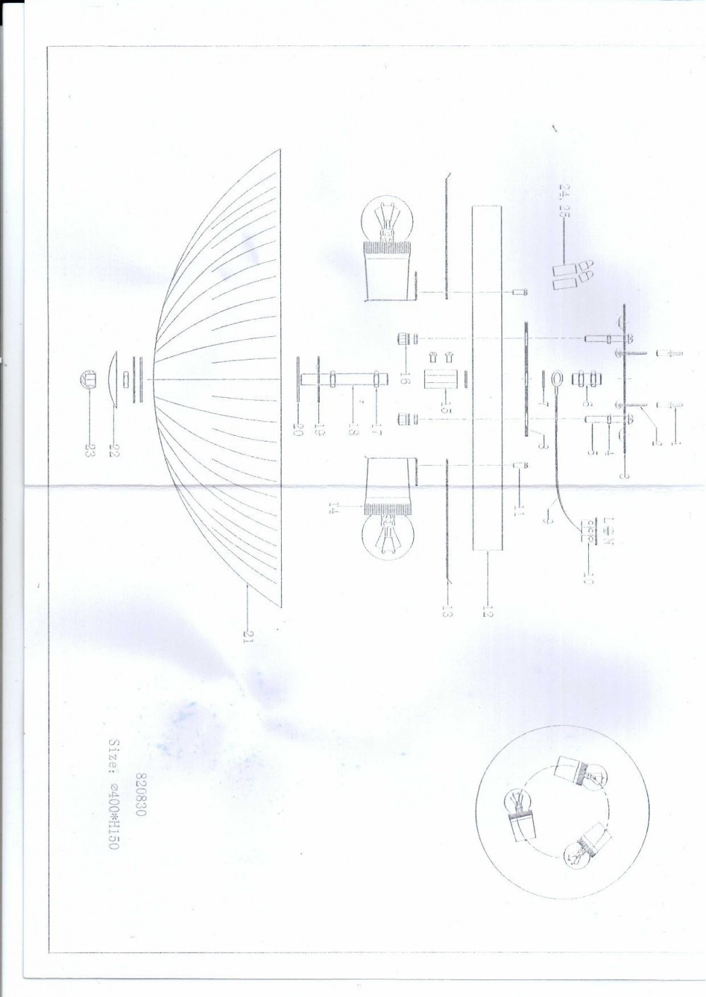 Lightstar (MX600013-3) Люстра ZUCCHE потол. 3х60W E27 БЕЛЫЙ (в комплекте) Lightstar (MX600013-3) Люстра ZUCCHE потол. 3х60W E27 БЕЛЫЙ (в комплекте)
